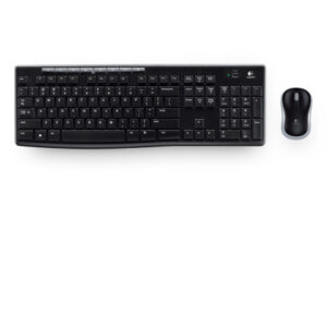 LOGITECH KEYBOARD+MOUSE MK270 WIRELESS BLACK