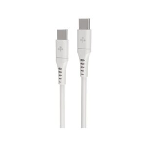 CABLE HUNE ECO USB-C A USB-C 300CM BLANCO NIEVE