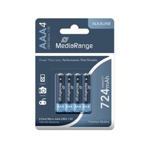 MEDIUM RANGE AAA ALKALINE BATTERIES