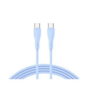 CABLE COOL USB-C A USB-C 1M SILICONA BLUE