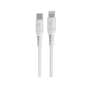 CABLE HUNE ECO USB-C A LIGHTNING 100CM BLANCO