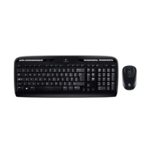LOGITECH KEYBOARD+MOUSE MK330 WIRELESS BLACK