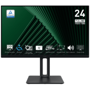 Monitor MSI Pro MP245PG 23.8" 1920 x 1080 Full HD LCD